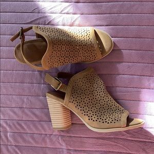 Caged Open-Heel Booties